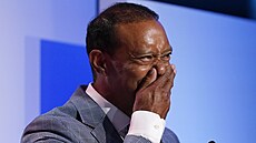 Tiger Woods se raduje z pozvánky do golfové sín� slávy.