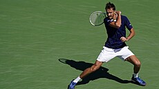 Daniil Medvedv na turnaji v Indian Wells