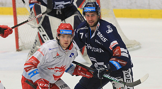 4. zápas �tvrtfinále play off hokejové extraligy, Vítkovice - T�inec. Tobias...