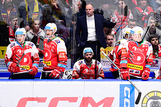 tvrtfinále play off hokejové extraligy - 3. zápas: HC Dynamo Pardubice - HC...