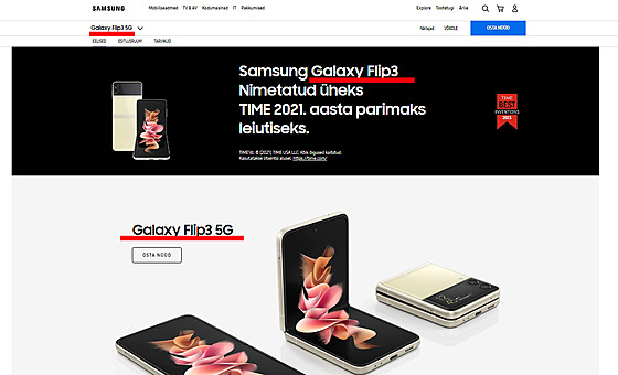 Samsung na nkterých trzích odmazal Z z ady skládacích model