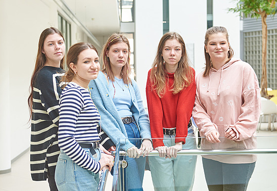 Studentky z univerzity ve Lvov nyní pokraují ve studiu na zlínské univerzit...