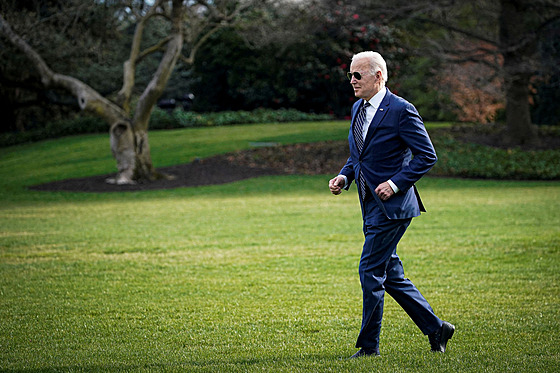 Americký prezident Joe Biden. (22. bezna 2022)