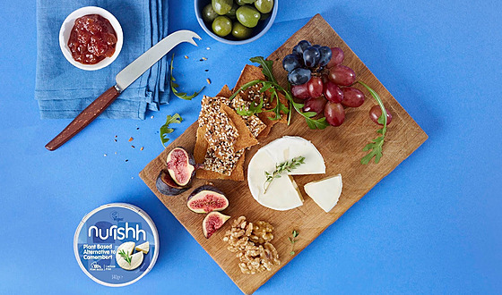 Vítzem v anket Rostlinný produkt 2021 se stal rostlinný sýr Nurishh.