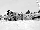 Dopravní letadlo Junkers F 13, védská dobrovolnická letecká jednotka F 19,...