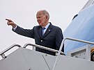 Americký prezident Joe Biden piletl do Bruselu na summit NATO a EU. (23....