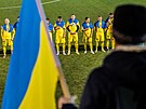 Fotbalov� utk�n� druholigov�ch klub� FK N�chod a  FC Polissja �ytomyr (ve...