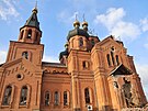 Mariupolský kostel archandla Michaela pokozený ruským ostelováním (27....