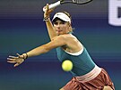 Linda Fruhvirtová na turnaji Miami Open