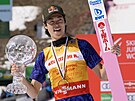 Japonský skokan na lyích Rjoju Kobajai vyhrál podruhé v kariée celkové...