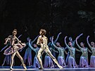 Zábr z nastudování ajkovského baletu Spící krasavice v Národním divadle