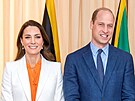 Vévodkyn Kate a princ William na návtv Jamajky (Kingston, 23. bezna 2022)