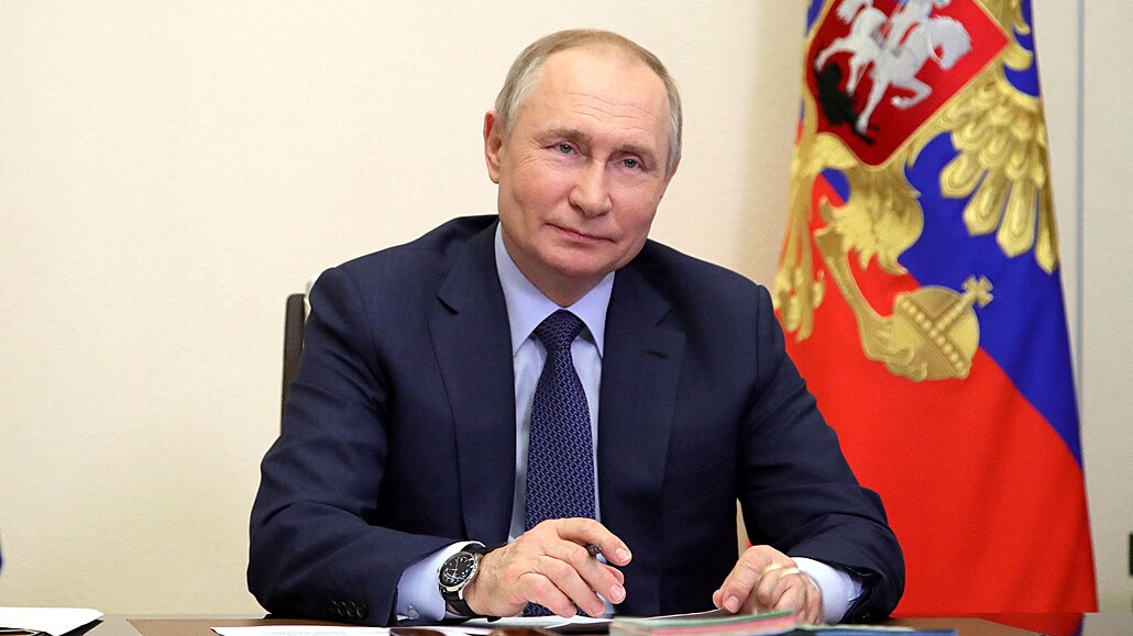 Ruský prezident Vladimir Putin (25. bezna 2022)