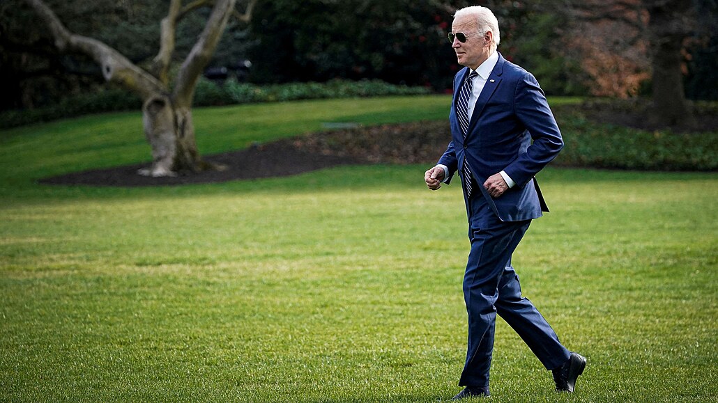 Americký prezident Joe Biden. (22. bezna 2022)