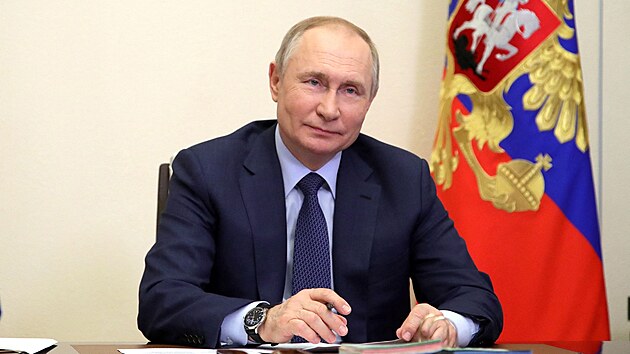 Rusk prezident Vladimir Putin (25. bezna 2022)