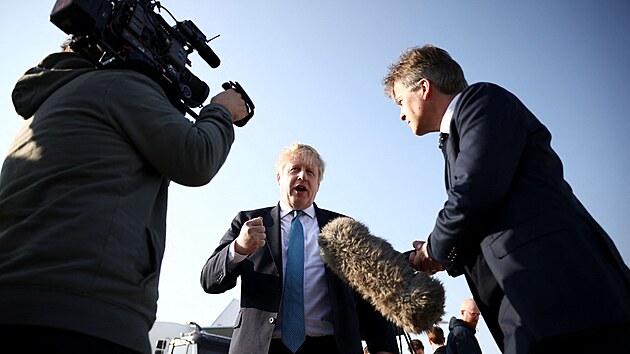 V Bruselu se konaj summity NATO a EU. Na snmku je britsk premir Boris Johnson. (24. bezna 2022)