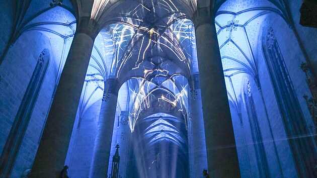 Katedr�la sv. Bartolom�je v Plzni se stane nejd�le�it�j��m m�stem leto�n�ho festivalu Blik blik. (25. 3. 2022)