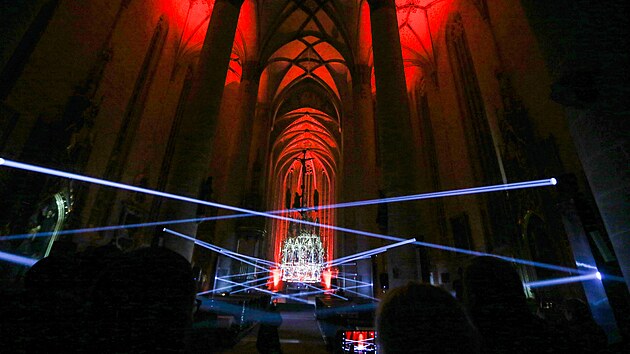 Katedr�la sv. Bartolom�je v Plzni se stane nejd�le�it�j��m m�stem leto�n�ho festivalu Blik blik. (25. 3. 2022)