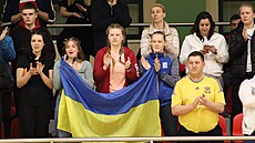 Fanouci házenkáek ukrajinského Lvova pi semifinále evropského poháru v...