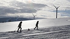 Zimní radovánky v Lou�né pod Klínovcem.