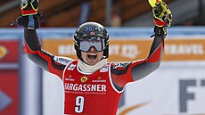 Atle Lie McGrath, vítz slalomu v Meribelu