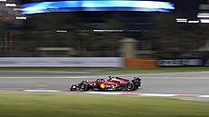 Carlos Sainz bhem Velké ceny Bahrajnu