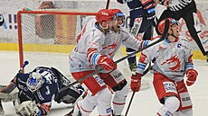 4. zápas �tvrtfinále play off hokejové extraligy, Vítkovice - T�inec. Michal...