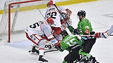 Čtvrtfinále play off hokejové extraligy - 4. zápas: BK Mladá Boleslav -...