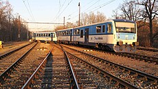 V pra�ské Kr�i vykolejil vlak. (23. b�ezna 2022)