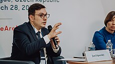 Ministr zahraničí Jan Lipavský během debaty o budoucí roli NATO v pražském... | na serveru Lidovky.cz | aktuální zprávy
