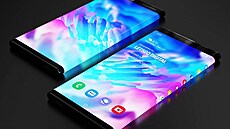 Koncept Samsungu s displejem okolo p�ístroje