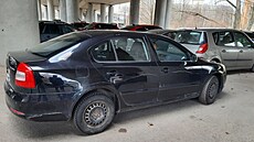 Stejným zp�soben po�kozená auta se objevovala na parkovi�ti ve Slezské Ostrav�...