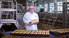 Linka na toastový chléb v pekárenské firm PENAM, a. s. patící do Agrofert...