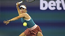 Linda Fruhvirtová na turnaji Miami Open