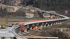 Stavba západního okruhu Plzně se blíží ke dvěma třetinám. (21. 3. 2022)