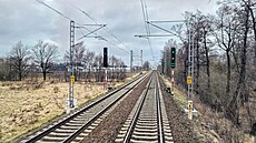 Na velké ásti trat mezi Prahou a eskými Budjovicemi mohou vlaky jezdit...