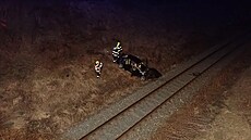 Po nehod� na Uherskohradi��sku skon�ilo osobní auto nedaleko trati, provoz se...