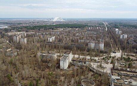 Rusové v ernobylu chodili do radioaktivního lesa...