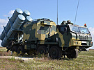 Ukrajinský protilodní raketový systém Neptun, odpalovací vozidlo na podvozku...