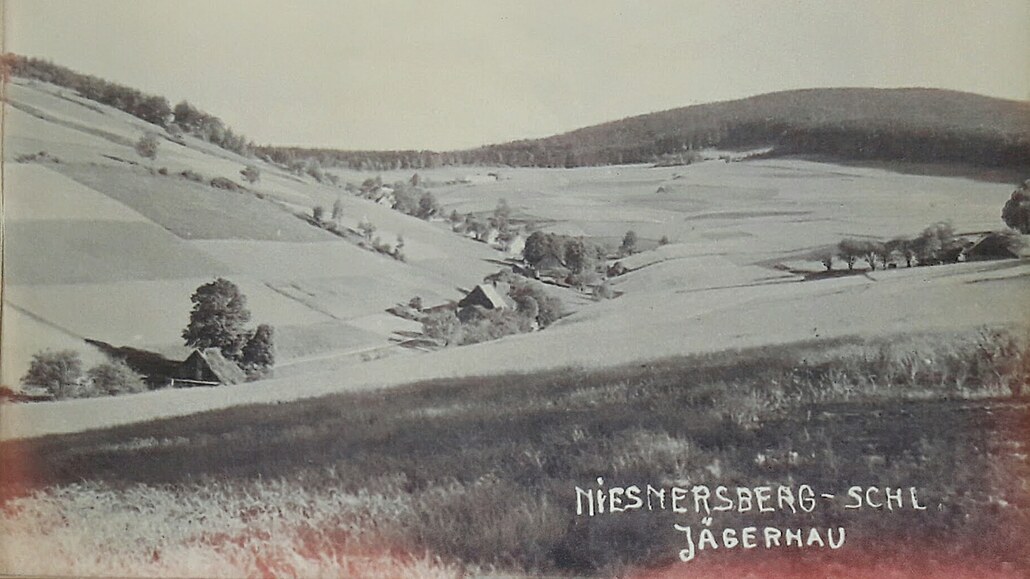 Zaniklá osada Jägerhau na Jesenicku.