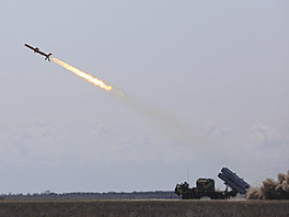 Ukrajinský protilodní raketový systém Neptun