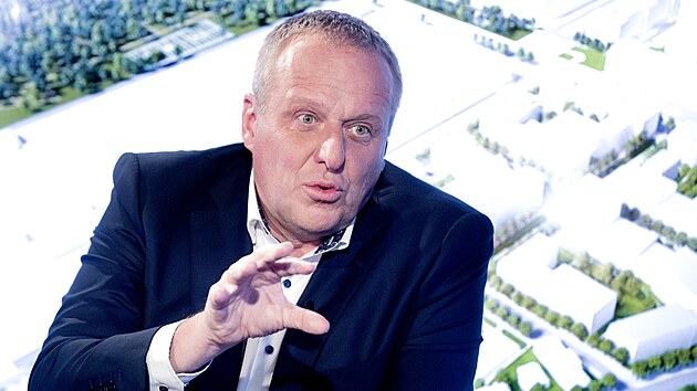 Majitel spole�nosti Central Group Du�an Kunovsk� hostem po�adu Rozst�el. (30. b�ezna 2022)