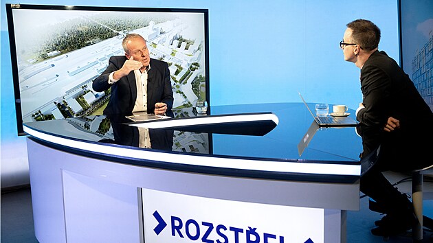 Majitel spole�nosti Central Group Du�an Kunovsk� hostem po�adu Rozst�el. (30. b�ezna 2022)