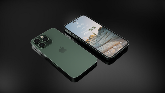 Designový koncept iPhonu 14 Pro