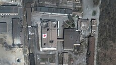 Satelitní snímek ukazuje ostřelovaný sklad Červeného kříže v Mariupolu. (29.... | na serveru Lidovky.cz | aktuální zprávy