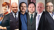 Taťjána Richterová, Milan Poulíček, Libor Kazda, Petr Král, Ivan Bednárik, Petr...