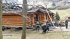 Poár zniil restauraci Na Srubu v Osvtimanech, která patí hradnímu kancléi...