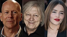 Bruce Willis, Václav Neckář, Emilia Clarke a Sharon Stone