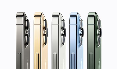 Barevnou paletu iPhonu 13 Pro rozíil Apple o zelený odstín