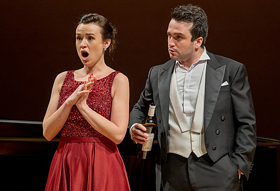 Lada Bo�ková a Xabier Anduaga na koncert� v Rudolfinu zazpívali i duet z opery...